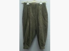 Pantaloni a gamba larga in corda da donna -