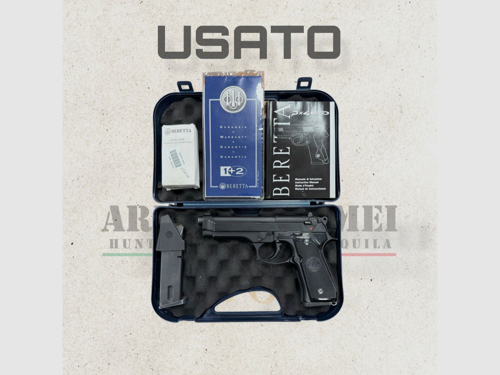 GEBRAUCHT – PISTOLE – BERETTA MOD. 98F Kal. 9×21, Bild 4 von 4