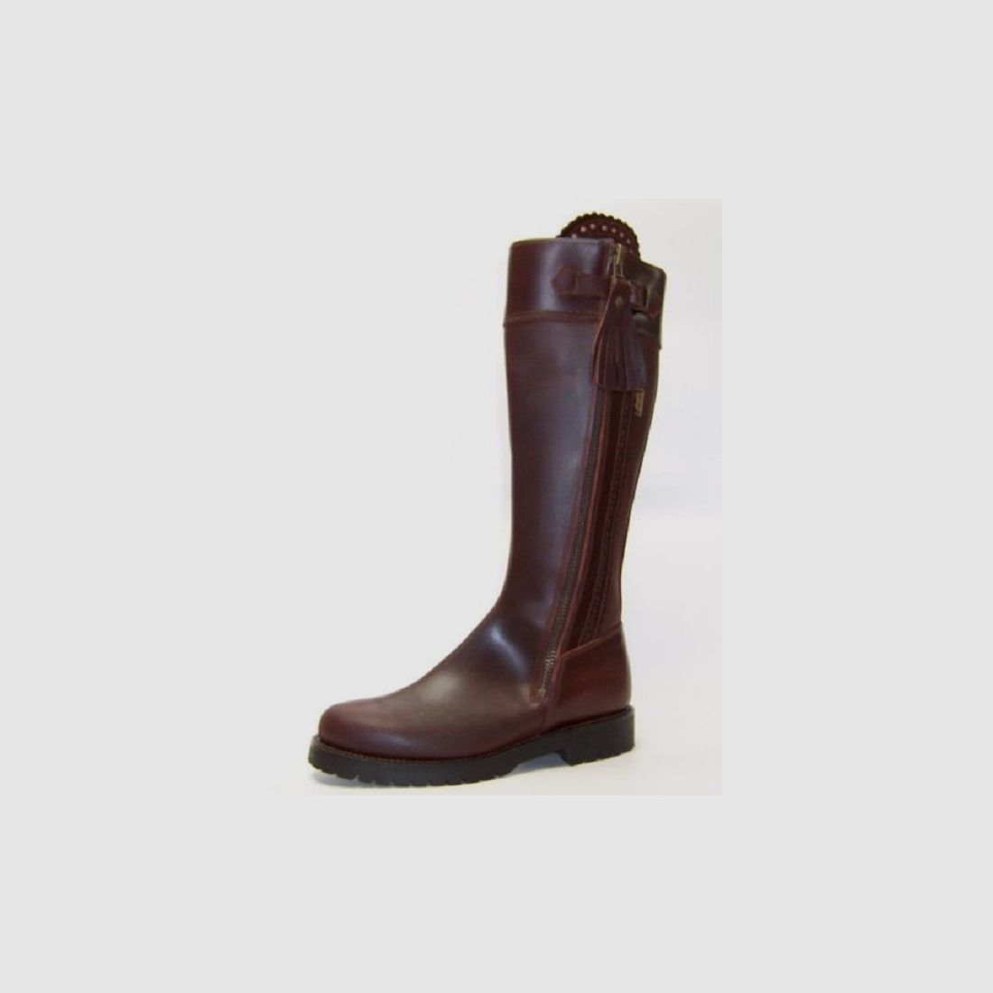 Hochschaftstiefel Jagd Leder