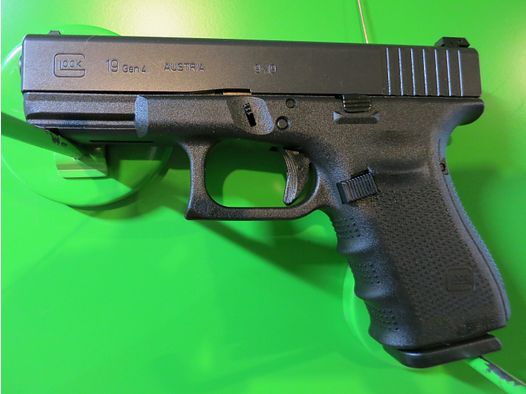 Pistole GLOCK 19, Gen. 4, 4" Lauf, 9 mm Luger       #13-