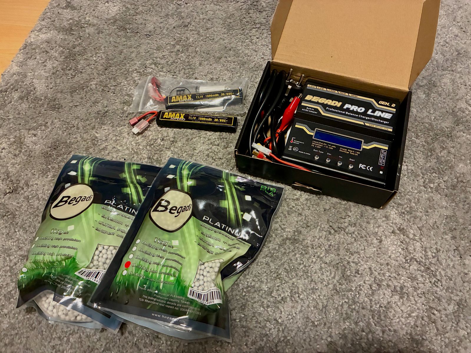 BEGADI AK47 / AKM GEN-5 SPORT S-AEG Airsoft Softair + 8 magazynków / 11V akumulatory, ładowarka, BBs