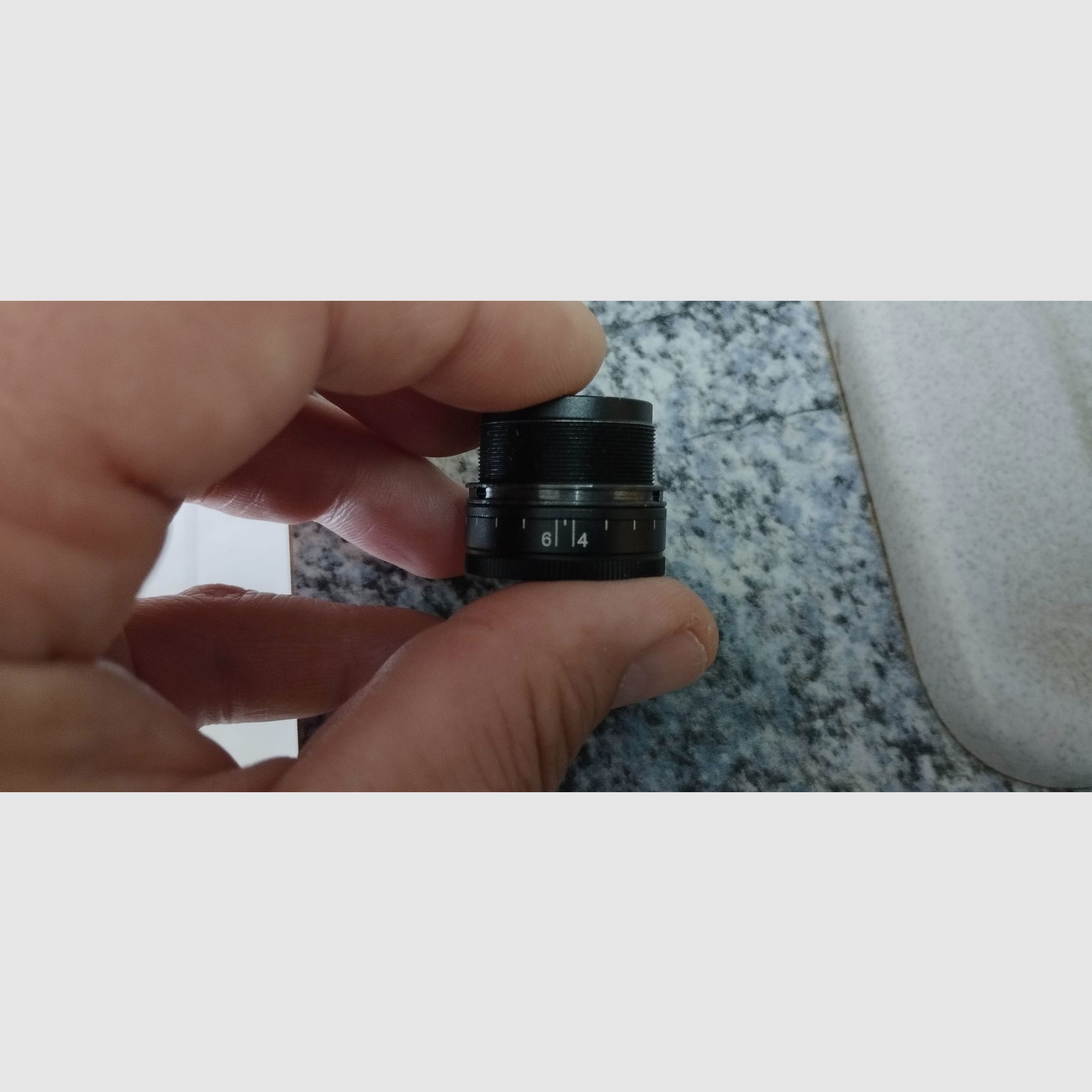 Adjustable ring sight Gehmann 4-6mm with cant control