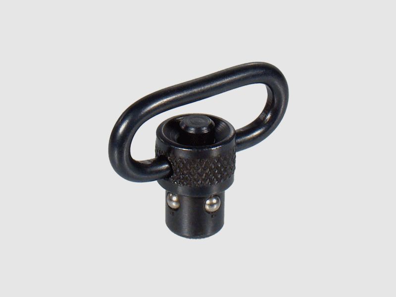 UTG Standard Push Button QD Sling Swivel, 1" Loop