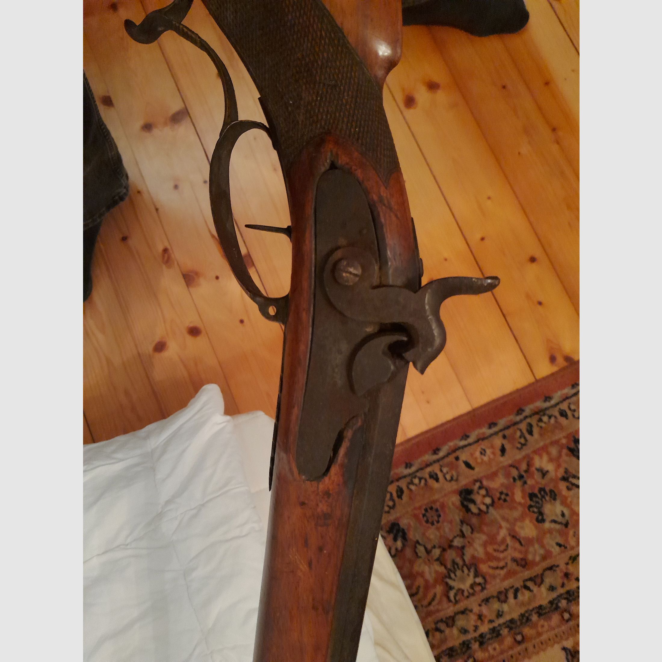Deutsche Perkussions Jagd Flinte