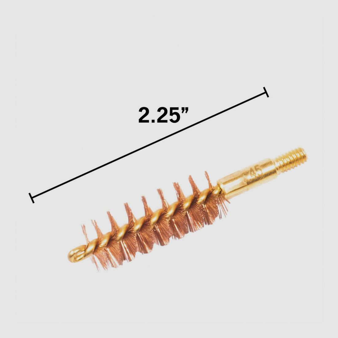 BREAKTHROUGH® Phosphor bronze cleaning brush (.44 / .45 – thread 8-32″), image 2 of 2