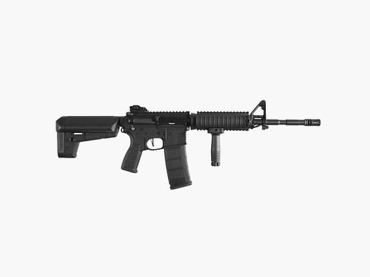 AR15 RIS CHARLIE Schwarz S-AEG Softair Gewehr Frei ab 18 Jahren | Delta Armory