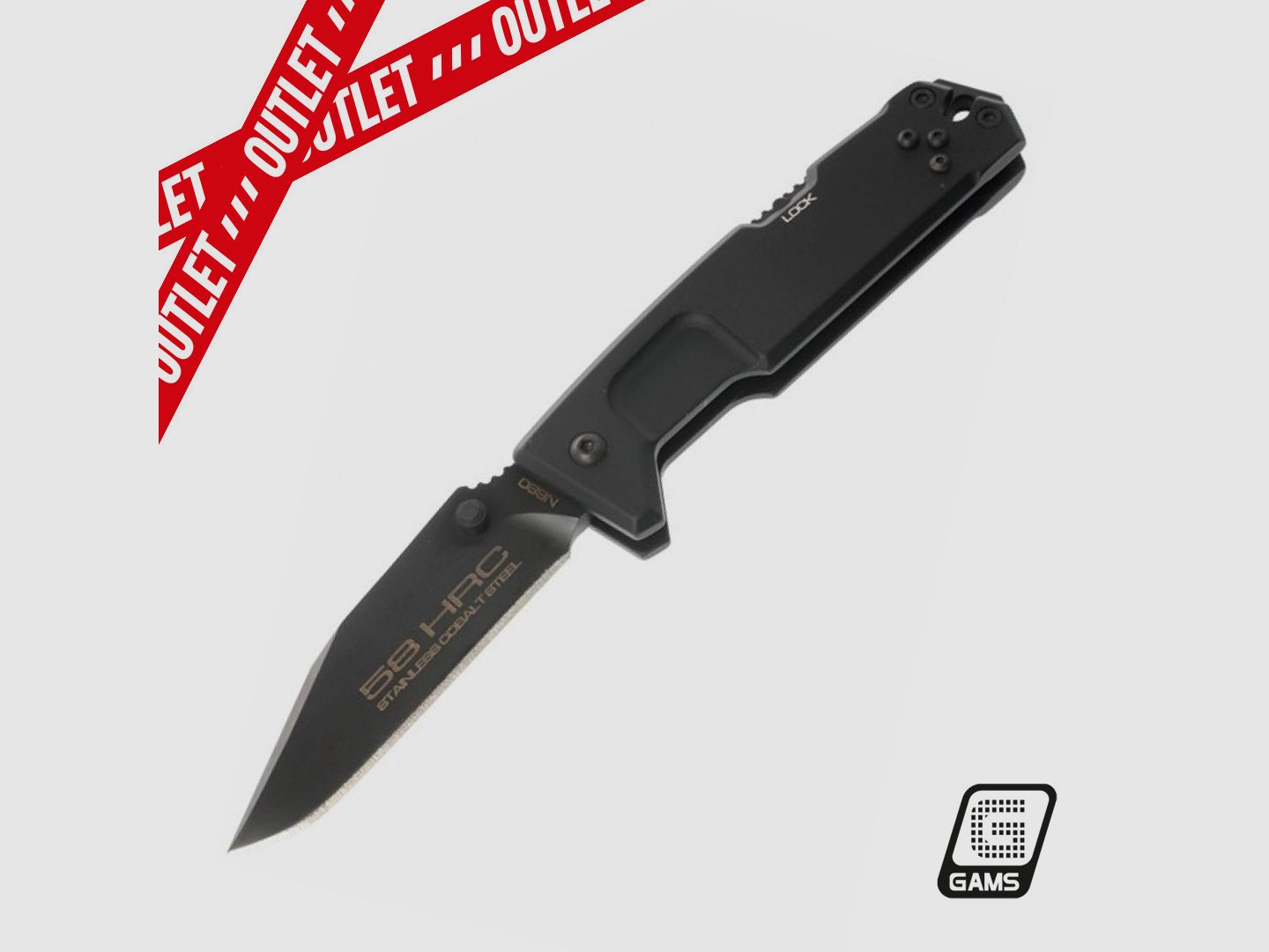 Extrema Ratio FULCRUM II D Black folding knife