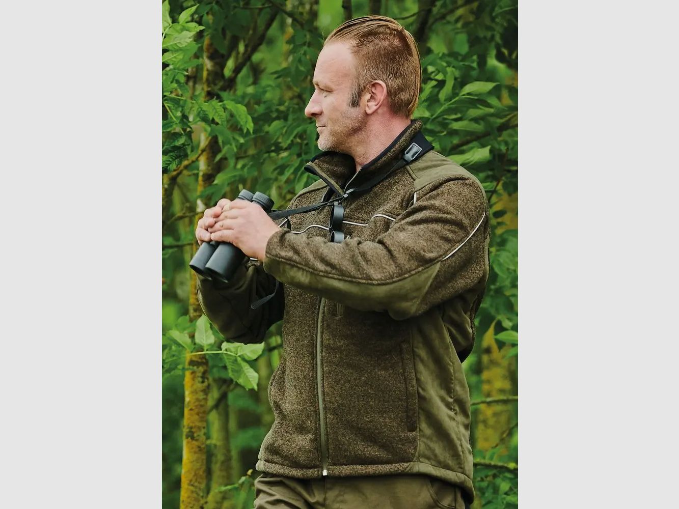 Scheibler Jäger fleece jacket Maple