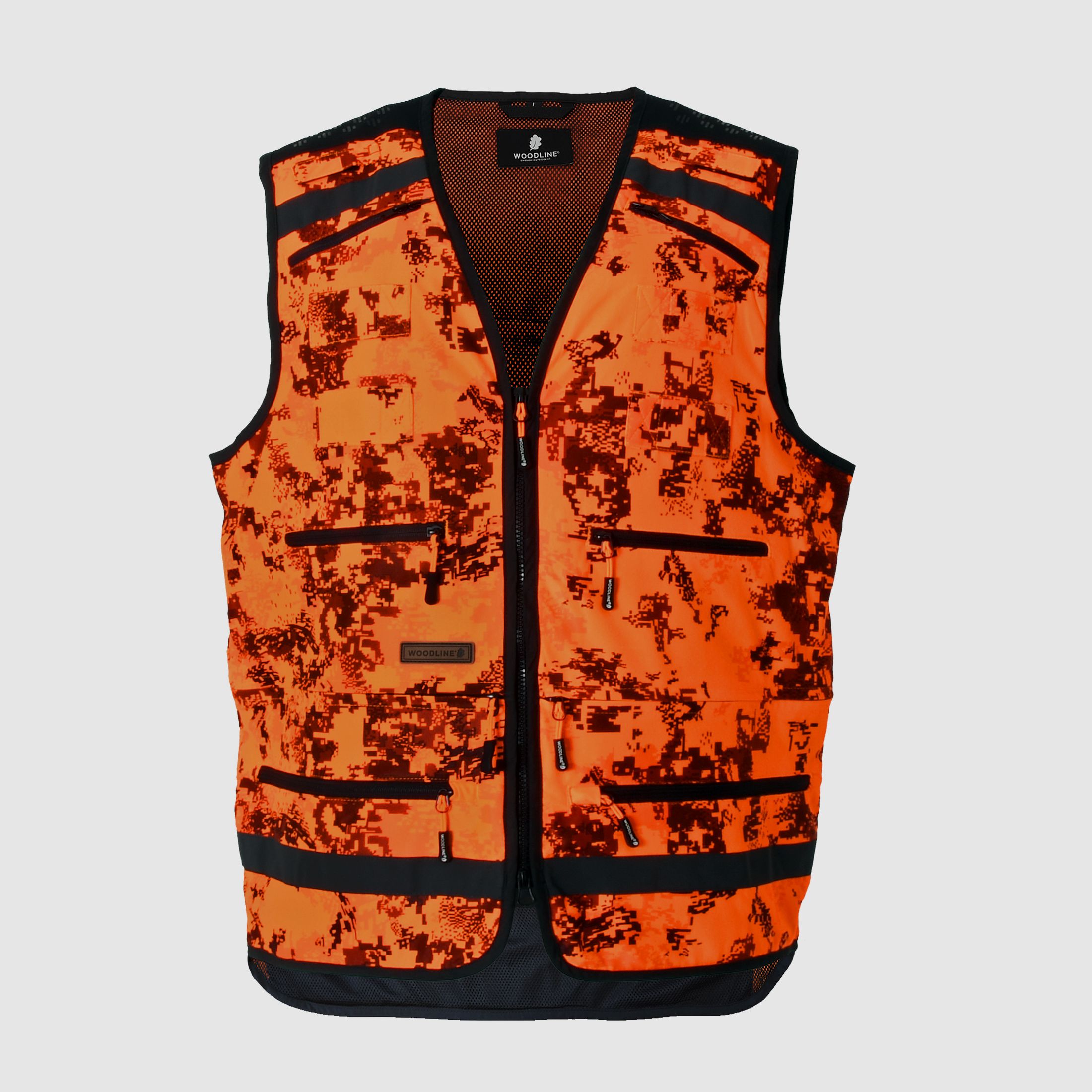 Woodline Dog Handler Vest Orange/Reflex 4XL