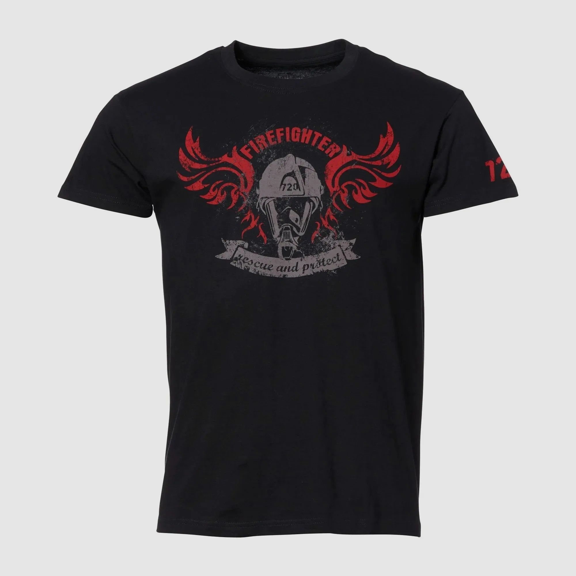 720gear 720gear T-Shirt Rescue and Protect schwarz