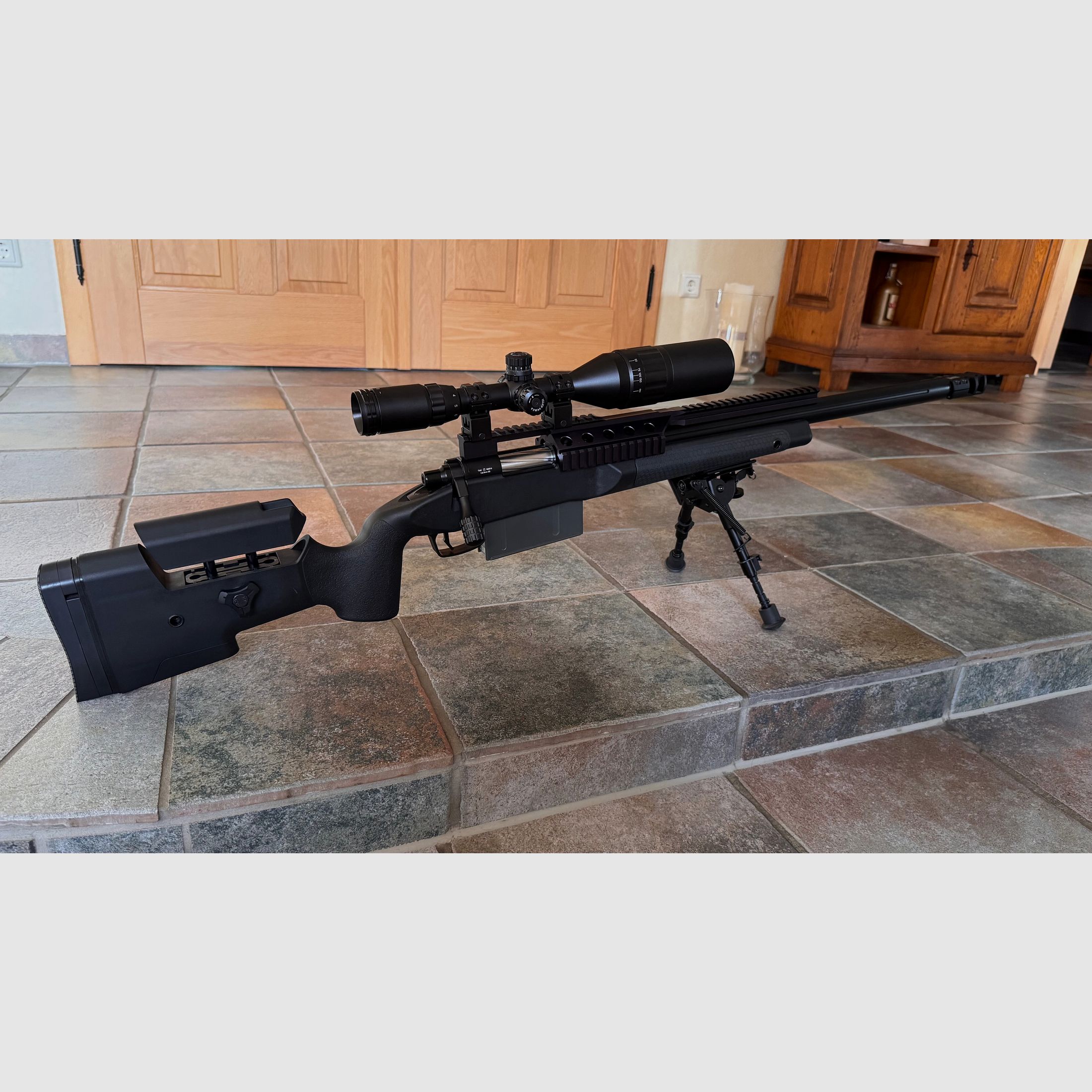Novritsch SSG10 A2 met tuning en veel accessoires