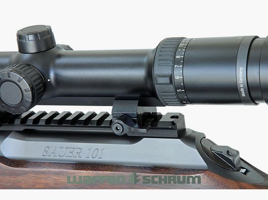 Montaggio rapido Henneberger Weaver/Picatinny, 2 pezzi, con leva