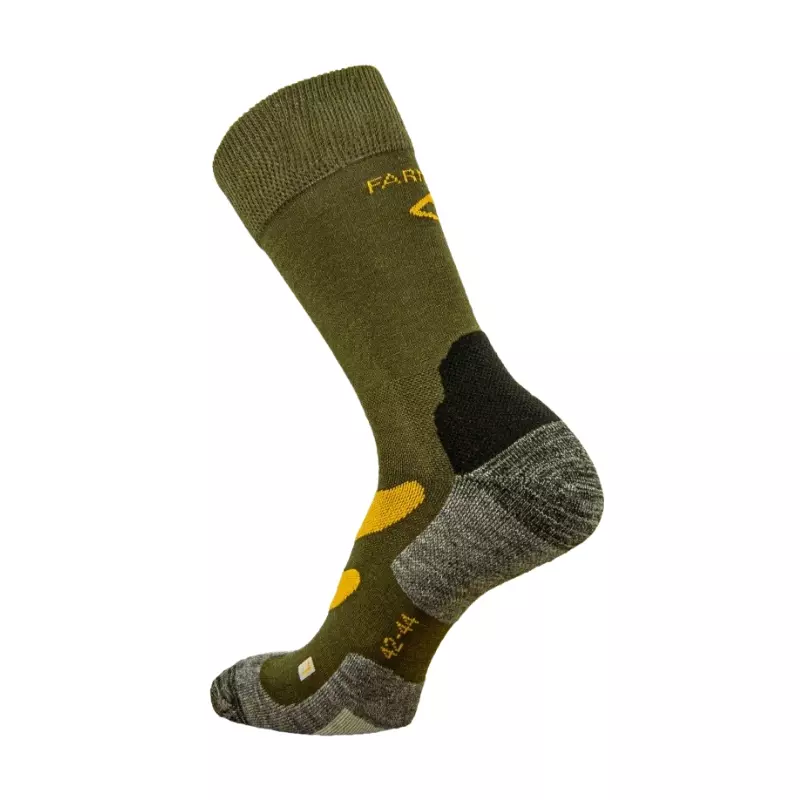 Chaussettes de chasse Farm-Land Merino Light, vert, image 2 sur 2