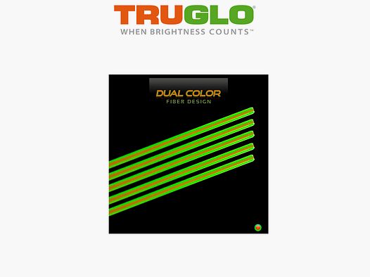 TRUGLO SET DE 5 BARRAS DE F.O. DUAL COLOR Ø 1,5 mm.