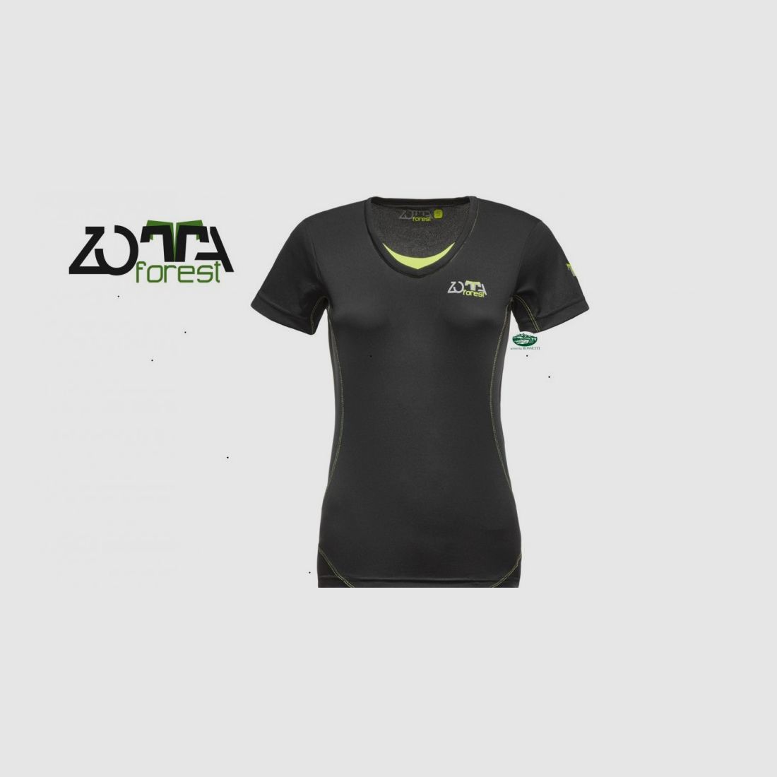 ZOTTA T-Shirt Ambit Damen schwarz