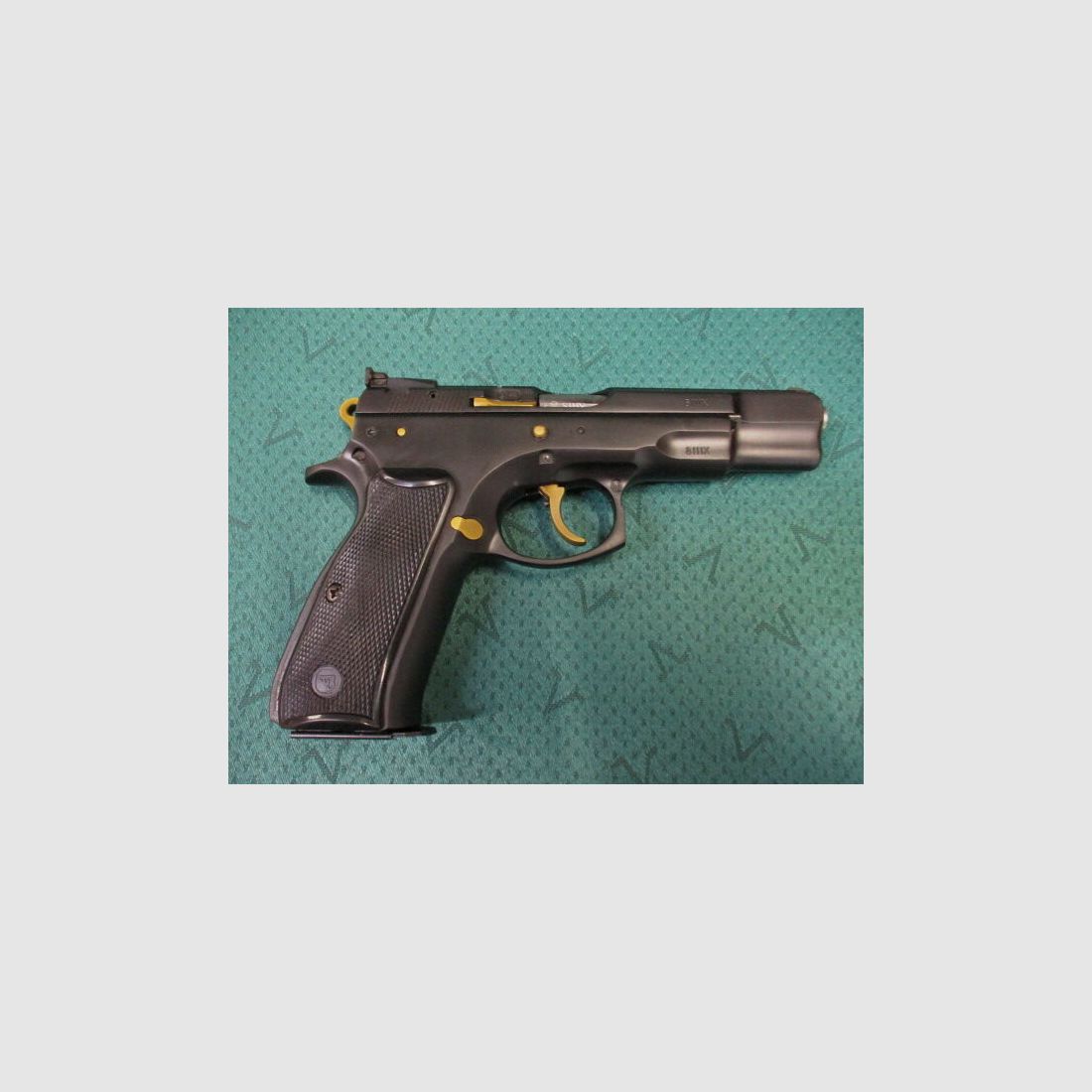 Pistole 9mmLuger CZ75 Frankonia-Sport mit verstellbarer Visierung CZ75