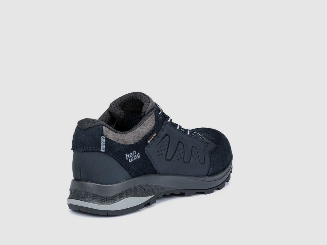 Han Wag Damen Schuh Torsby Low SF Extra GTX Navy/Asphalt