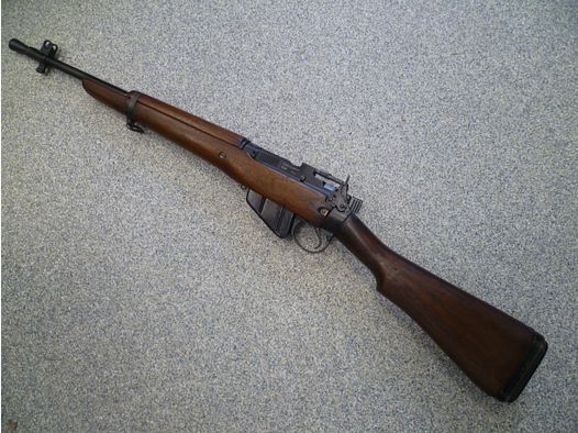 Carabina Jungle Enfield No. 5 MK I - Conversión a cargador único
