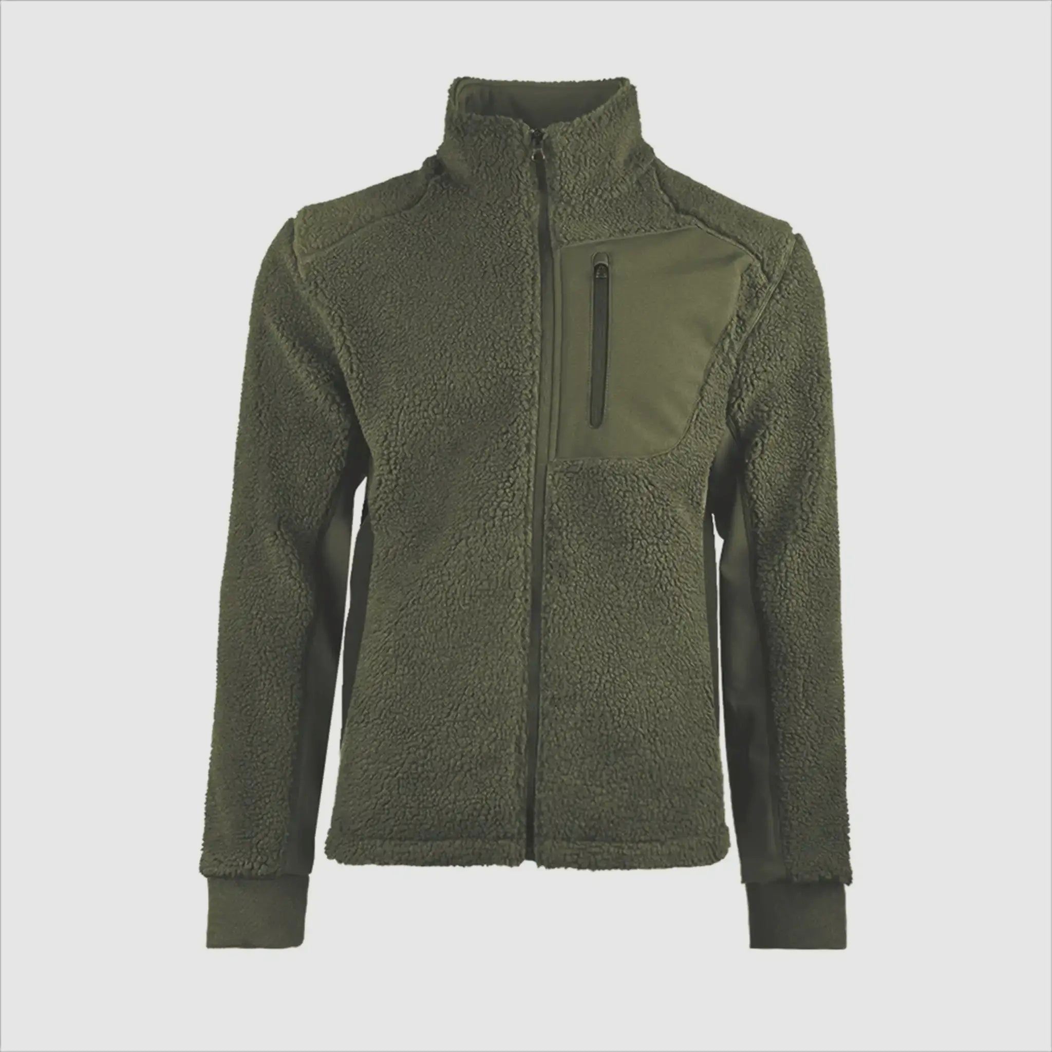 Mil-Tec Giacca di Protezione dal Freddo Bearforce Teddy Fleece - Oliva / 3XL