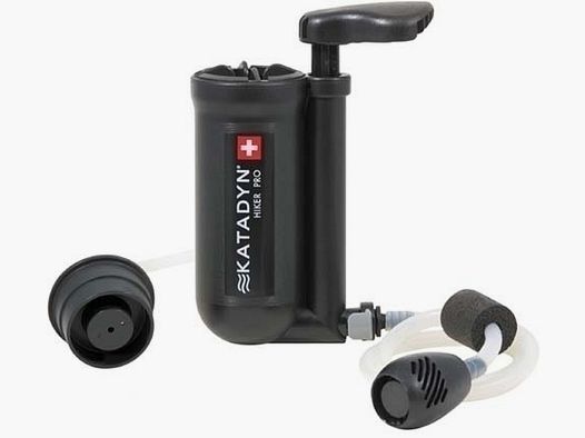 Wasserfilter, Katadyn, Hiker Pro, schwarz