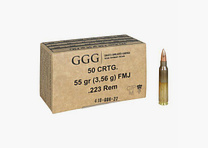 GGG .223 Rem FMJ 55 grs.