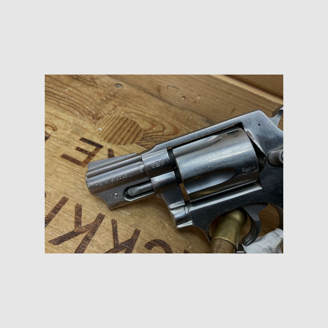 Revolver Stupsnase Taurus Brasil Mod.373, Kal..38Spezial 2Zoll, Stainless!!!