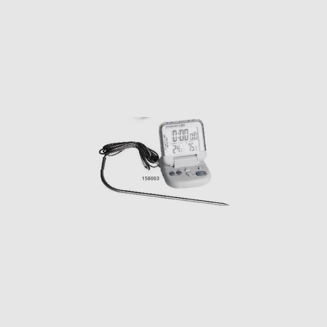 Spezialthermometer Ofen BBI mit Sonde und Edelstahl-Sensor, Bild 2 von 3
