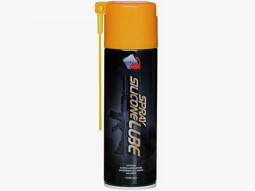PuffDino Siliconenspray / Spuitvet voor Paintball & Airsoft Markeerders (220ml)