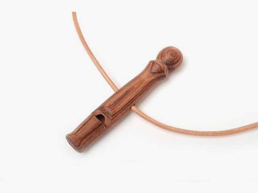 Pfeiffe Holz gedrechselt