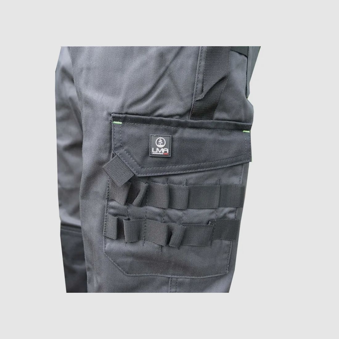 Pantalones de trabajo LMA multipocket gris y negro 38 a 60, imagen 6 de 17
