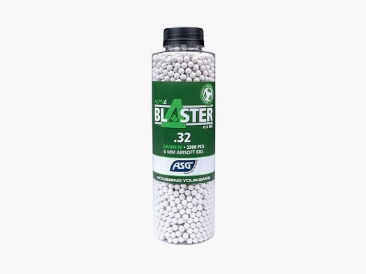 Alpha Blaster PLA 6mm BBs Blancos 0,32 g 3.300 piezas