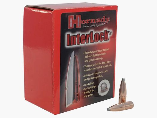 Hornady Kogel 8mm/.323 INTERLOCK SP 195GR 100 stuks