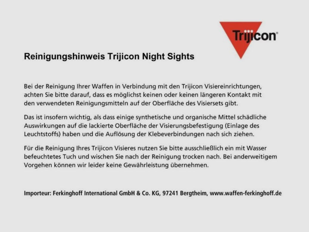 Trijicon N-Visier HD gelb 1911 m/Novak Cut