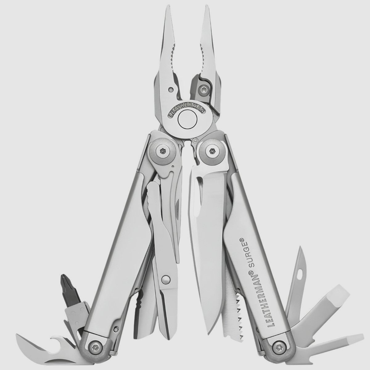 Leatherman – outil multifonction SURGE – acier inoxydable – 830165, image 1 sur 8