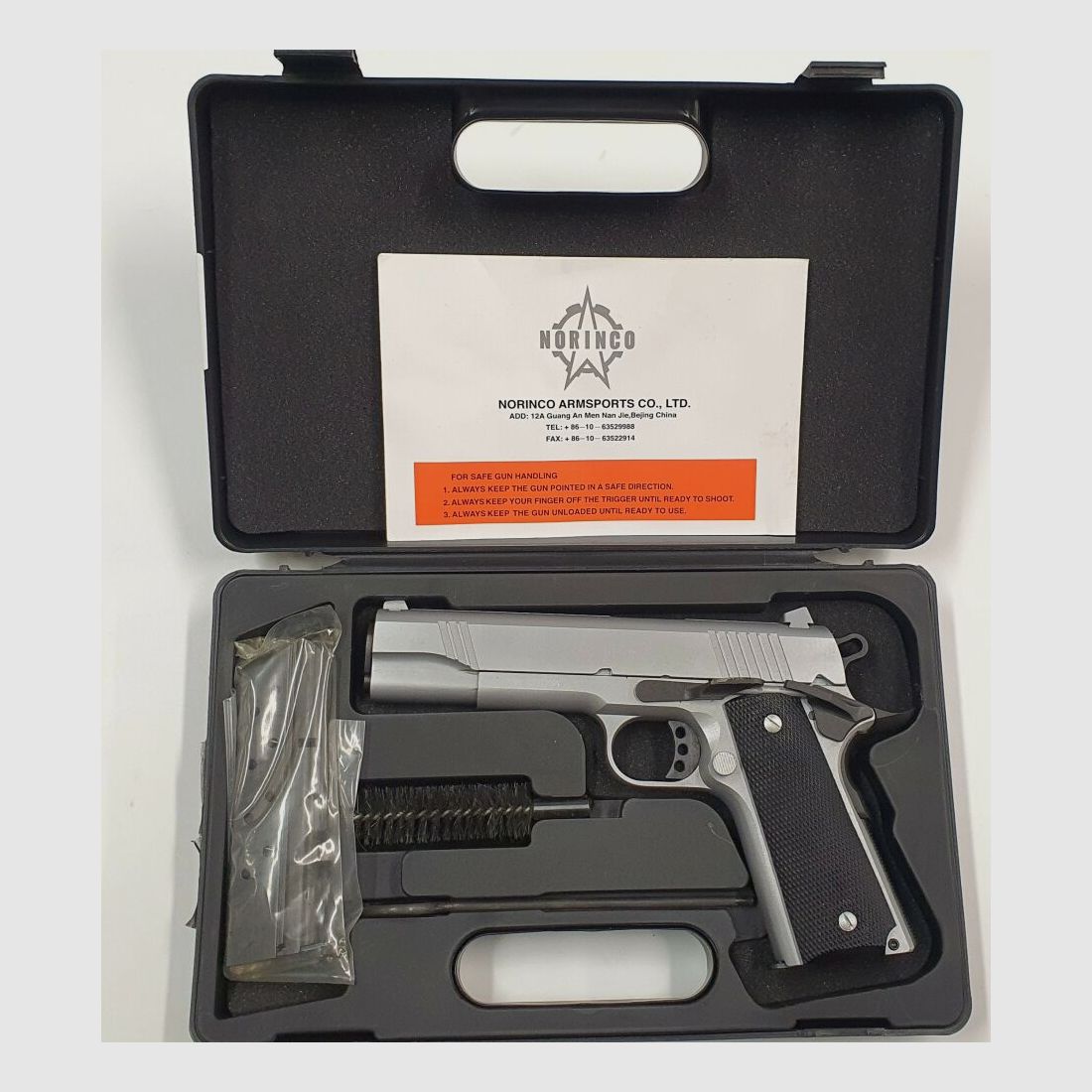 NORINCO Pistole Norinco - NP29 chromed - 9mm Luger