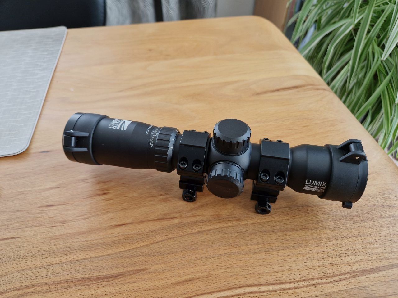 Zielfernrohr "Killerinstinct Lumix" 1,5-5  für Armbrust