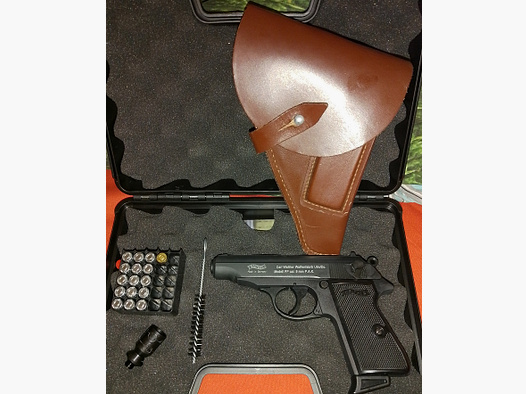 Walther PP mit original Stasi Holster für Suhler PP