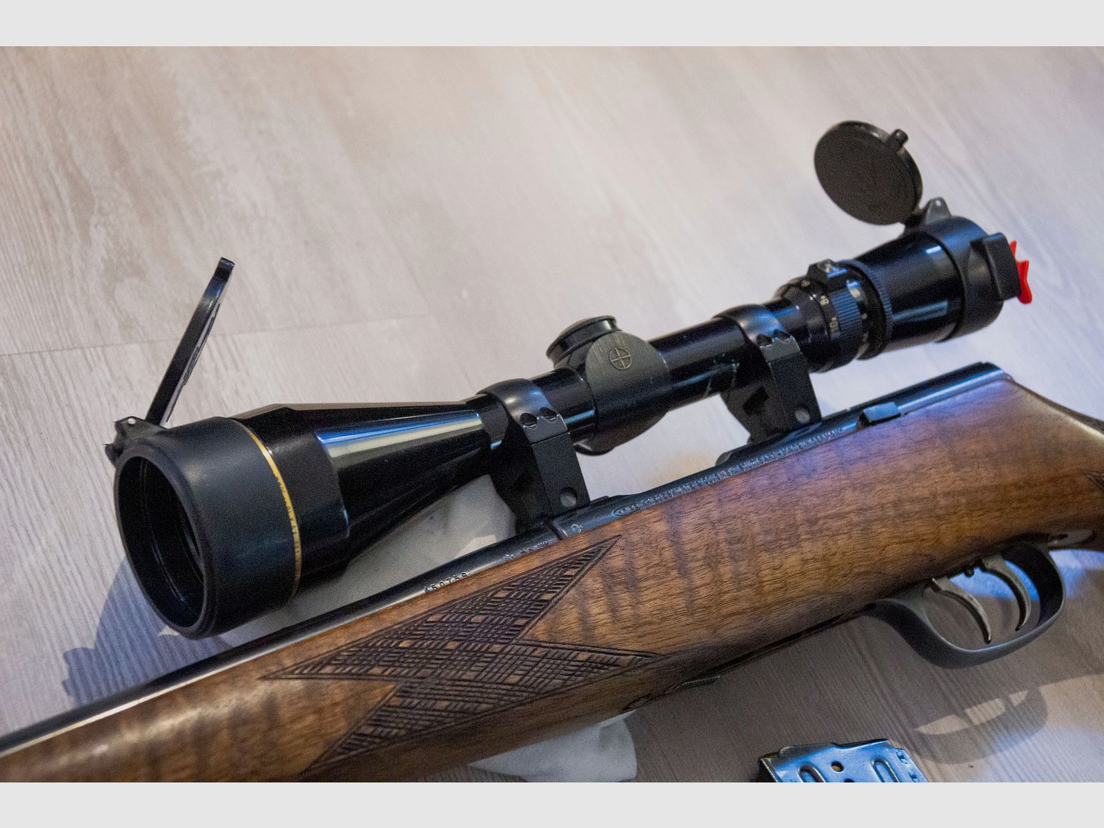 Krico .22Hornet, incl. Optiek: Leopold 3,5-10 x 50