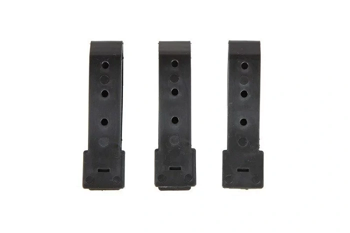Set mit 3 Kunststoffschnallen, 3″ – schwarz, Bild 3 von 4