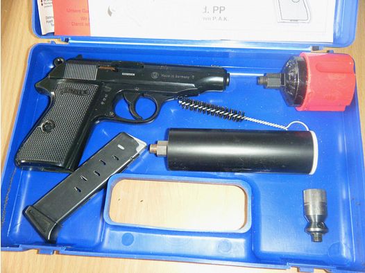 Schreckschusspistool Walther 9mm