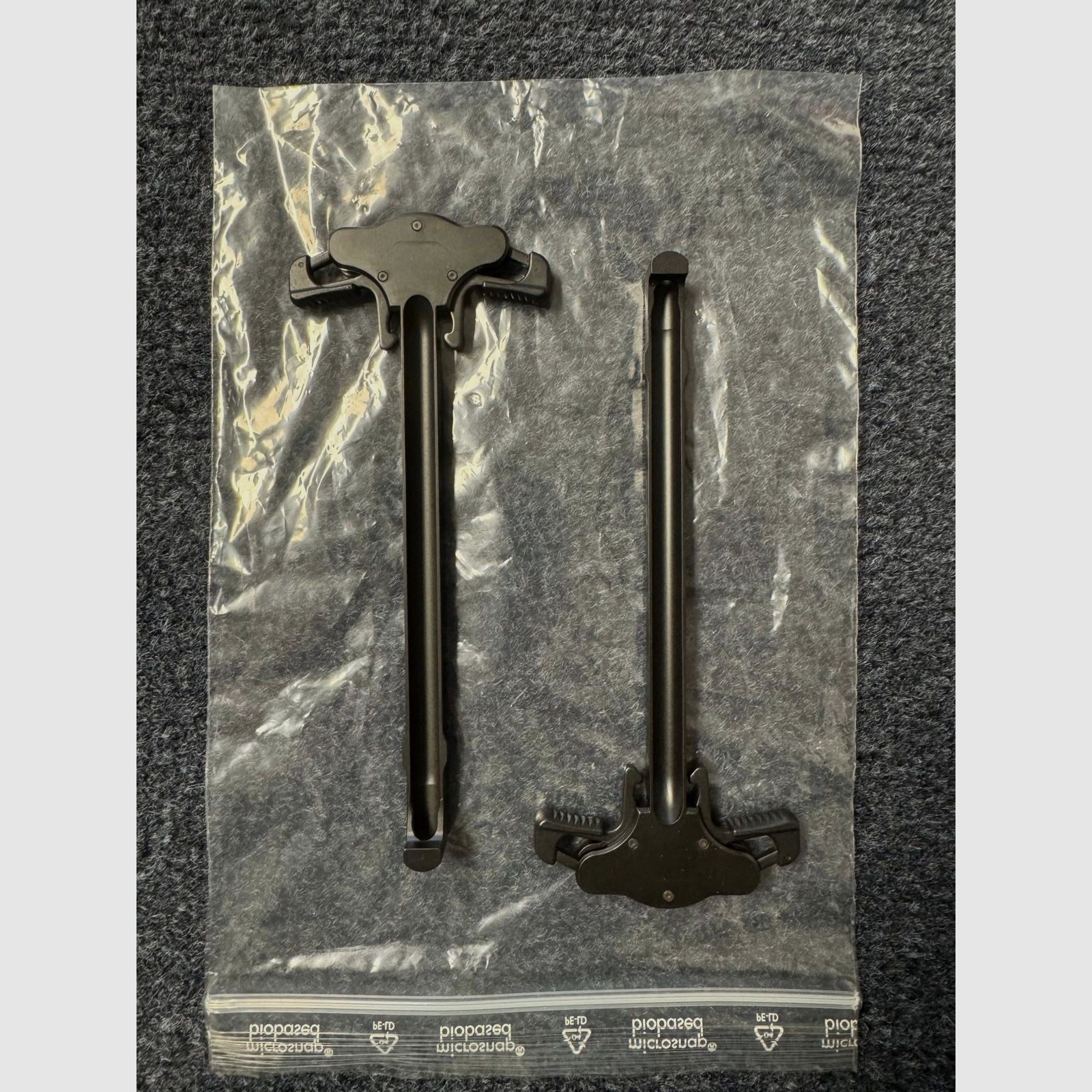 HK416F G95k MR223 beidseitiger Ladehebel Stahl - NEU - Heckler & Koch MR223 MR308 G28Z HK243 AR15, Bild 2 von 2