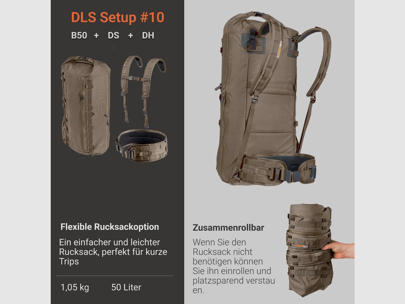 Vorn backpack B50, imagen 7 de 7