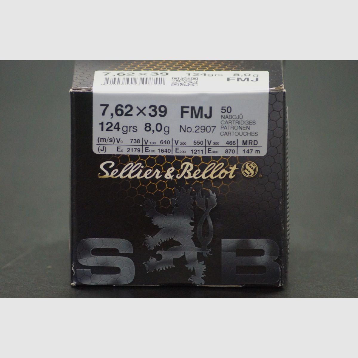 Sellier & Bellot 7.62x39 FMJ