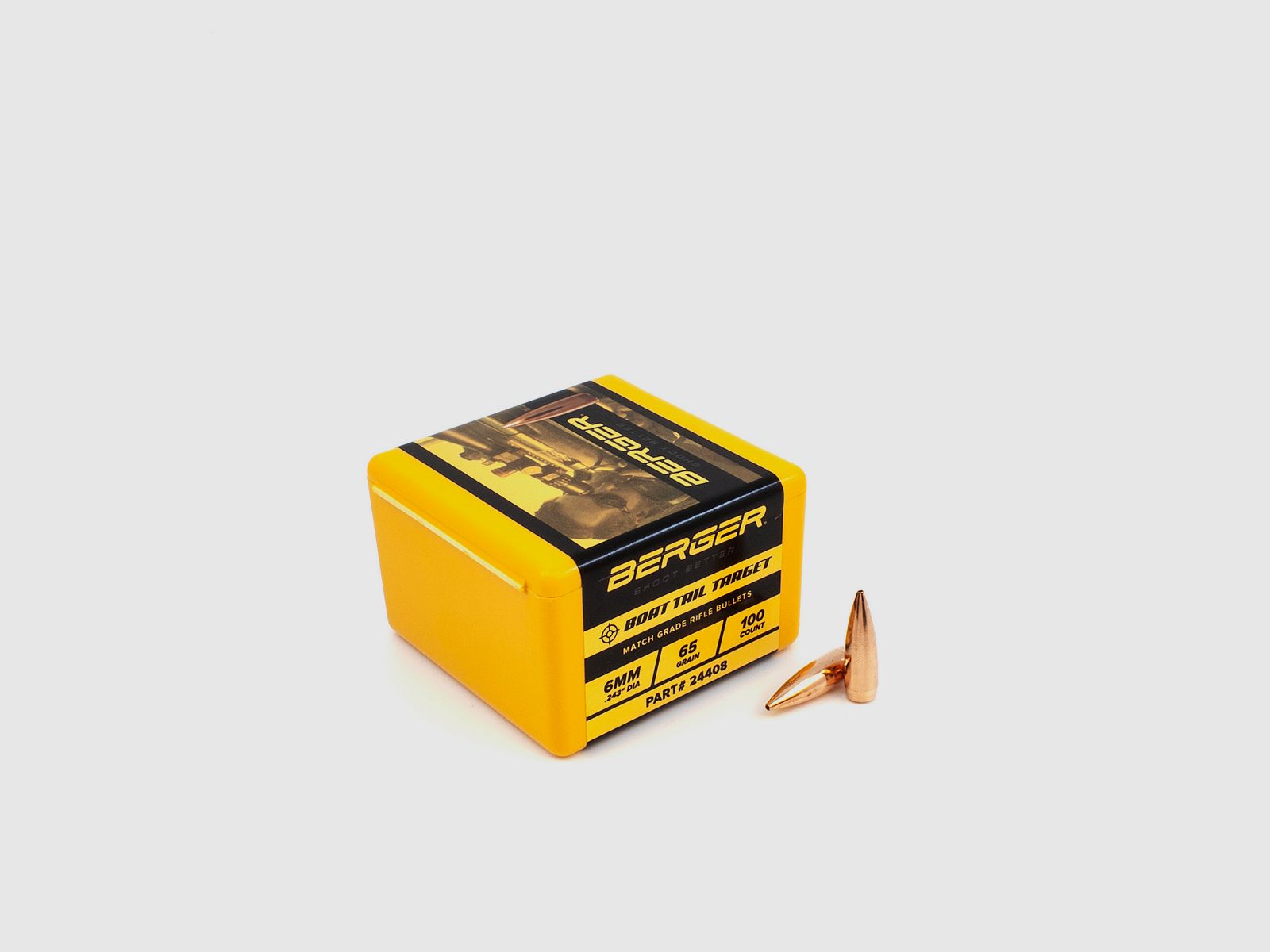 Berger Geschoss 6mm/.243 BT Target 65GR 100 Stück