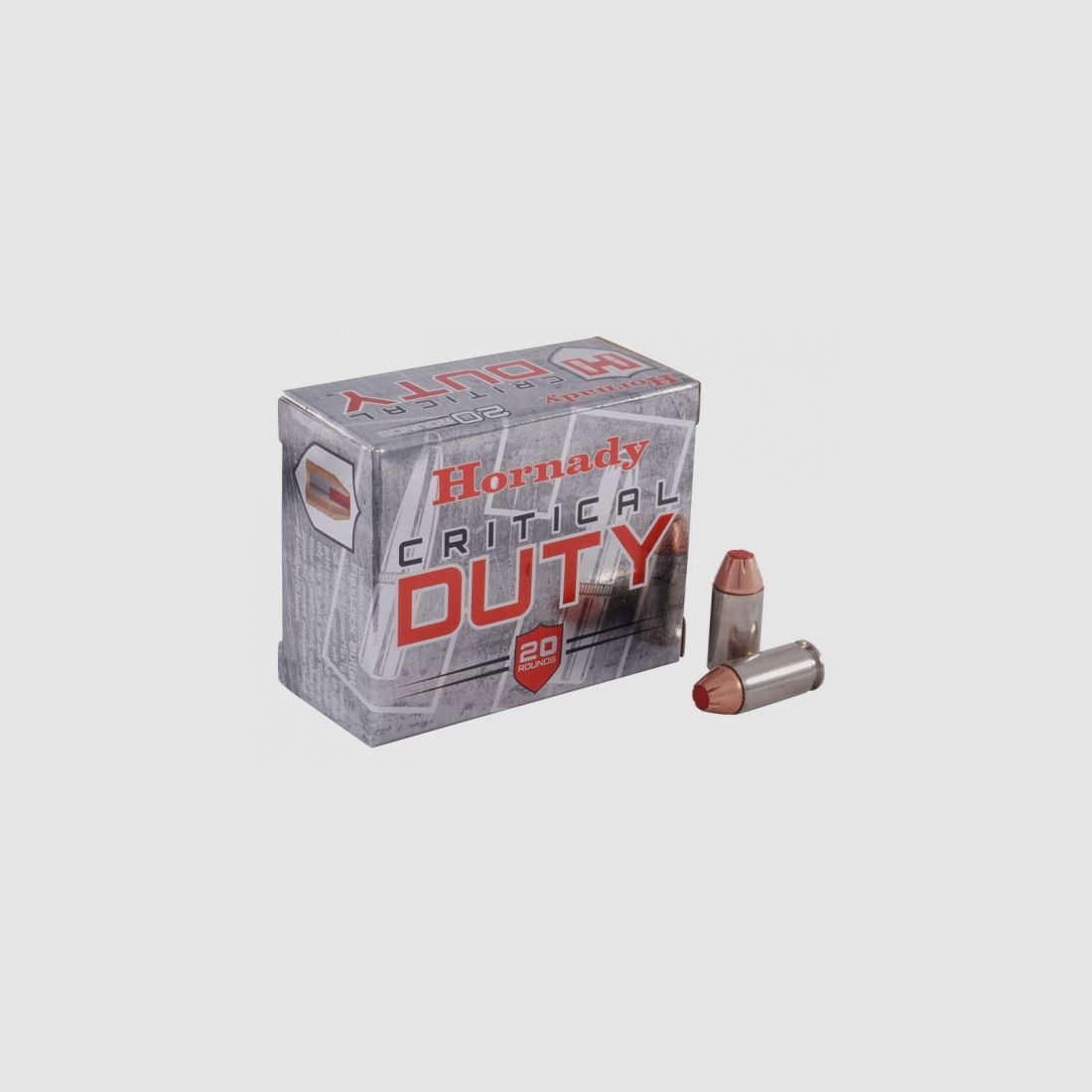 HORNADY 40S&W 175GR FLEXLOCK CRITICAL DUTY 20 PAQUETE