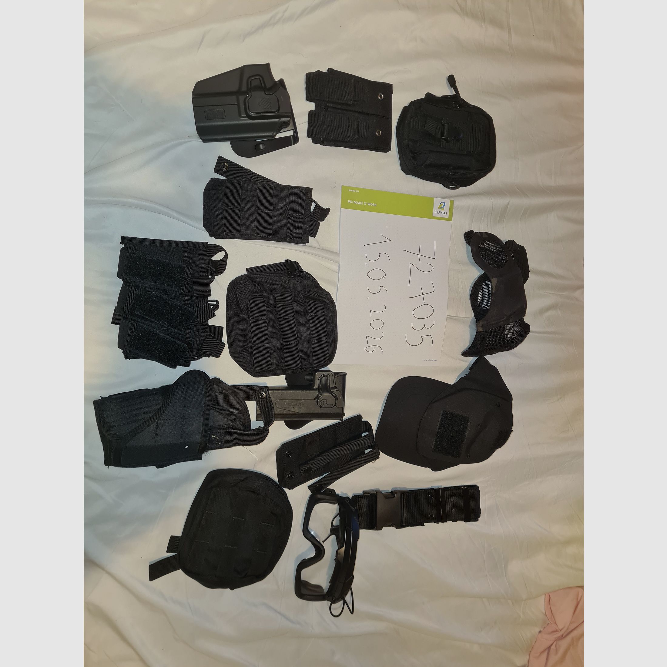 Chest armor holster etc