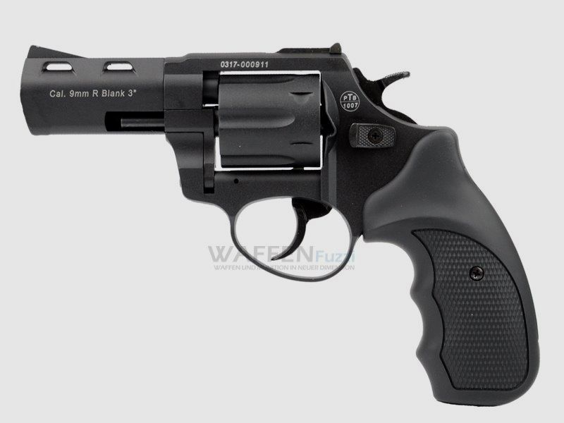 Zoraki R2 pistola a salve nera 3 pollici calibro 9mm revolver K.