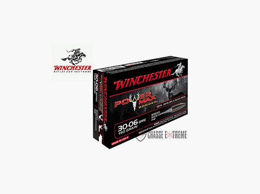 20 Patronen WINCHESTER Kal. 30-06 150gr Power Max Bonded