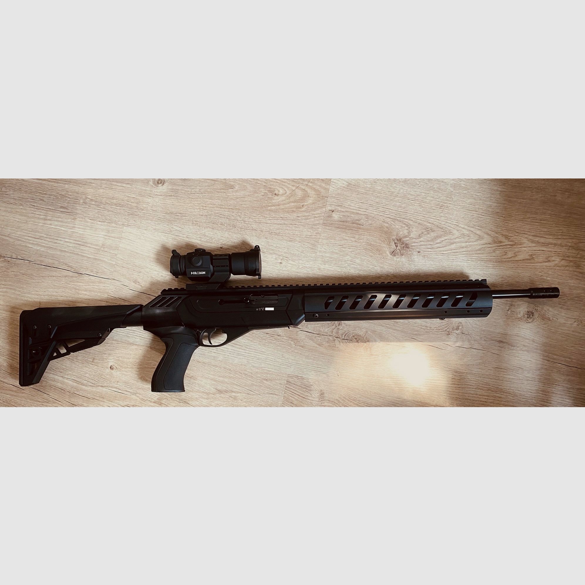 CZ 512 Tactical (KK Selbstlader) mit Holosun Red Dot