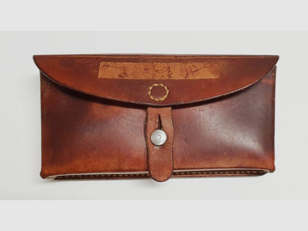 original Swiss Army STGW 57 magazine pouch assault rifle 57 leather pouch for 1 magazine